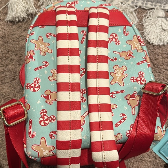 Loungefly Disney peppermint backpack in great condition - Picture 2 of 3